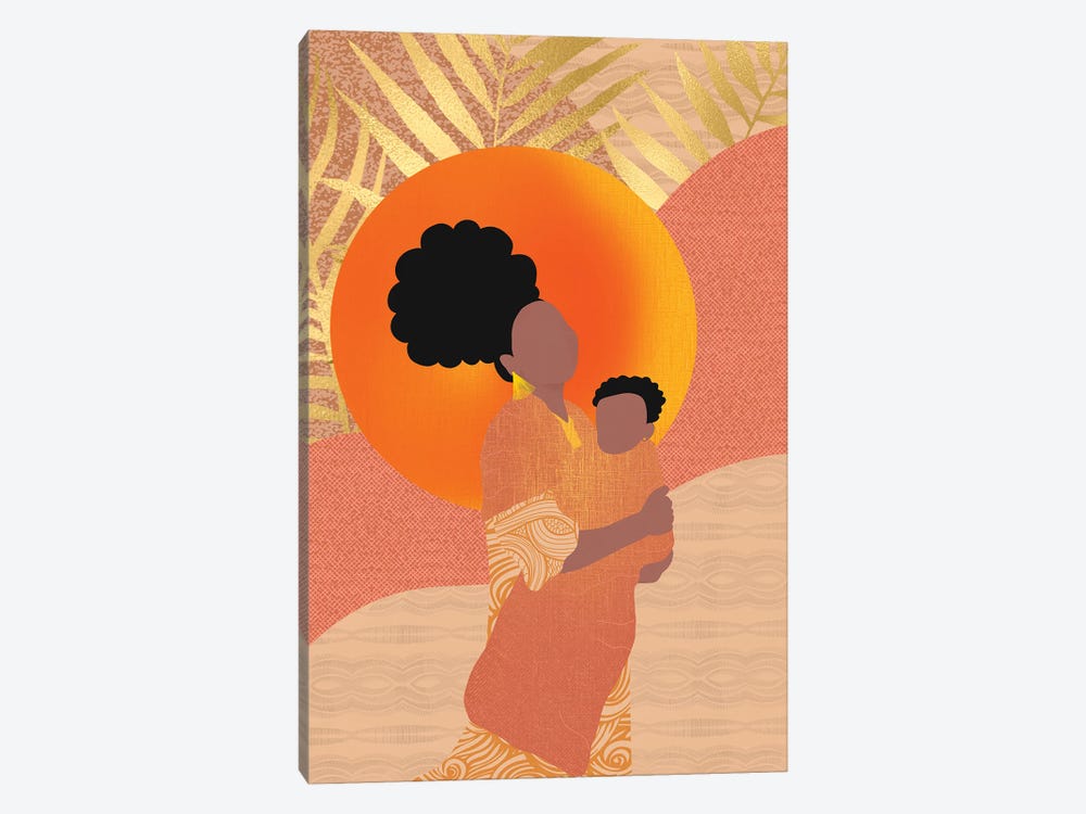New Mom by Sagmoon Paper Co. 1-piece Canvas Print