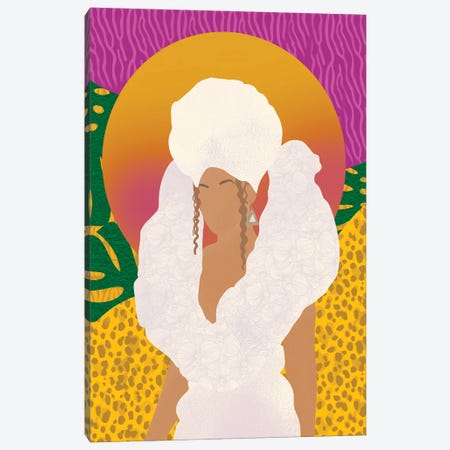 Beyoncé, Black Is King Canvas Print #SPC55} by Sagmoon Paper Co. Canvas Print