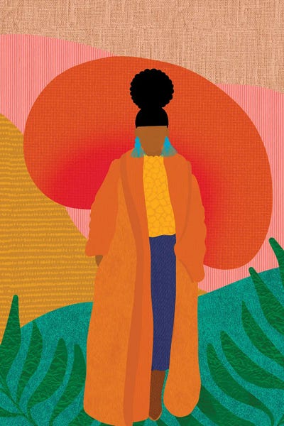 Tropical Leaves: Trinity In Fall by Sagmoon Paper Co.