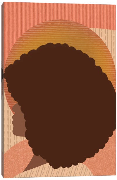 Afro Baby Canvas Art Print - Sagmoon Paper Co.