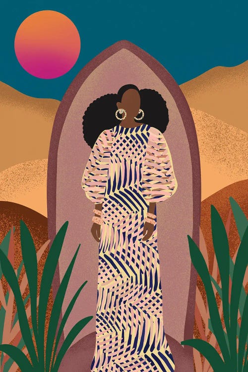 Nneka by Sagmoon Paper Co. wall art