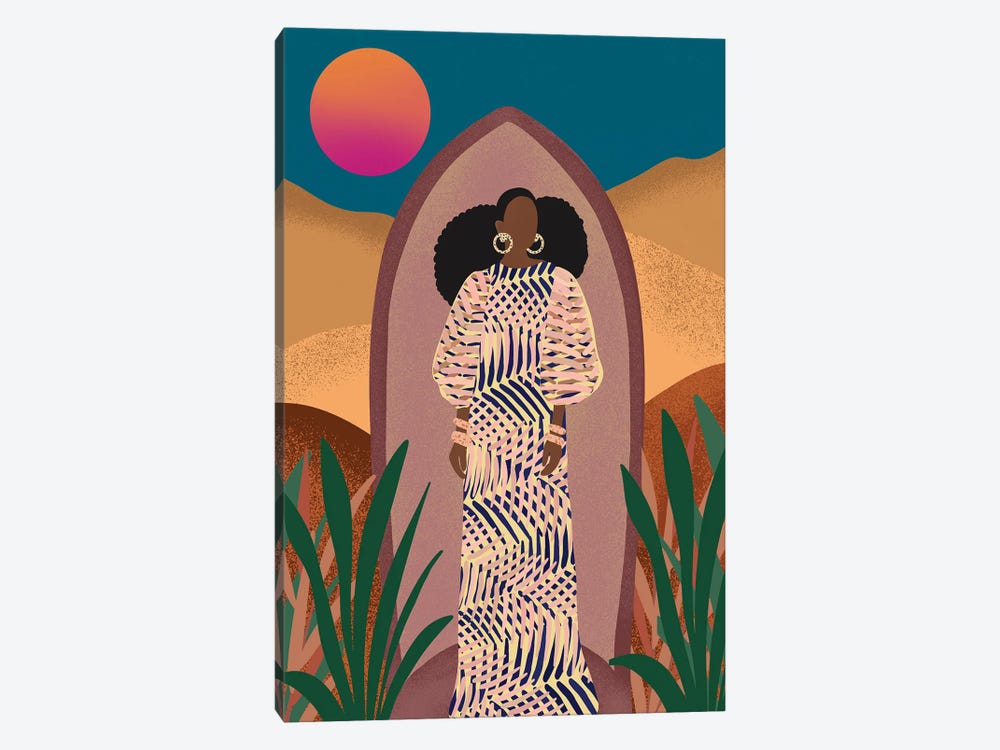 Nneka by Sagmoon Paper Co. 1-piece Canvas Art Print