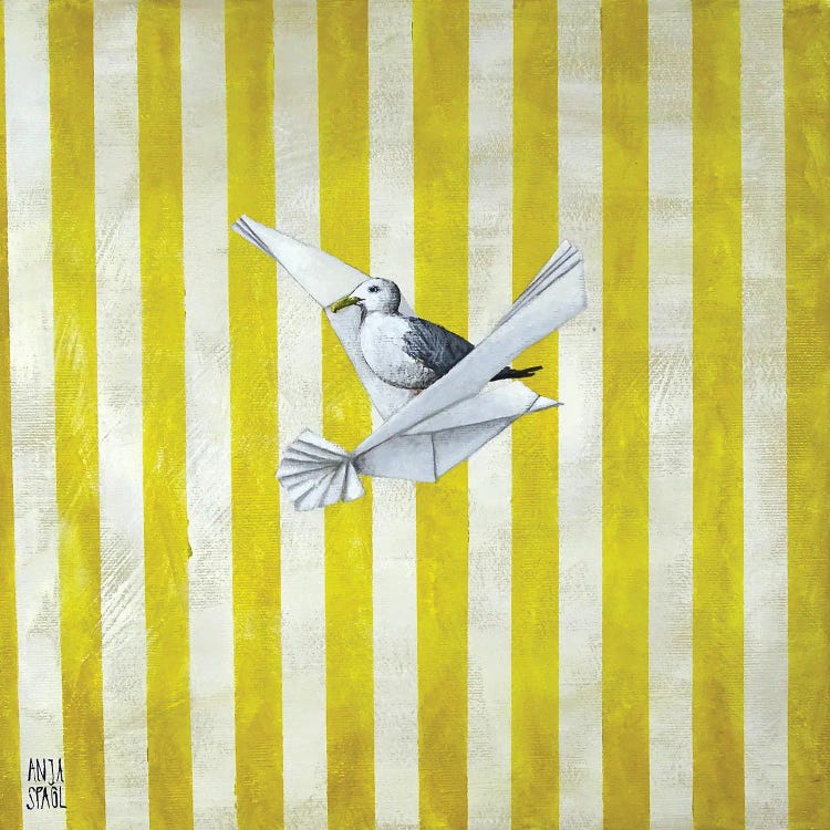 Fly High II by Anja Spagl wall art