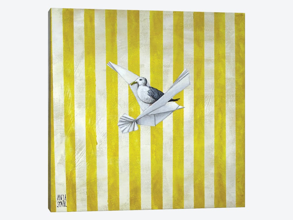 Fly High II by Anja Spagl 1-piece Canvas Art