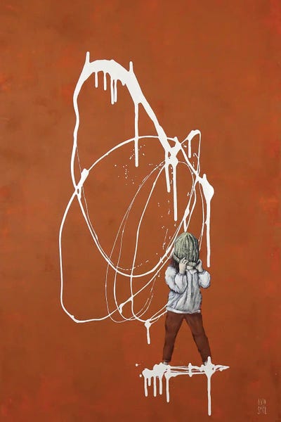 Fine Art Print: Leave Me In Peace by Anja Spagl
