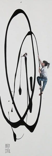 Canvas Print: Art Is Freedom by Anja Spagl