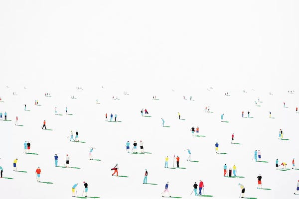 Stephanie Ho: Golfers V by Stephanie Ho