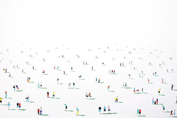 Stephanie Ho: Golfers VII by Stephanie Ho