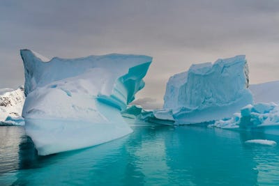 Skontorp Cove, Paradise Bay, Antarctica. by Sergio Pitamitz art print