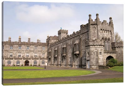 Kilkenny Castle, Kilkenny, County Kilkenny, Leinster Province, Republic Of Ireland Canvas Art Print - Ireland Art