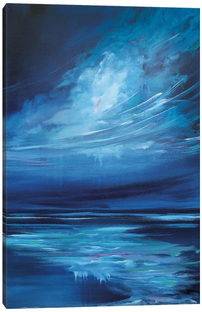 Reflection Canvas Art Print - Night Sky Art
