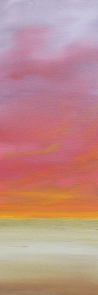 Large Coastal Art - Canvas Prints: Warmglow by Sophia Kuehn