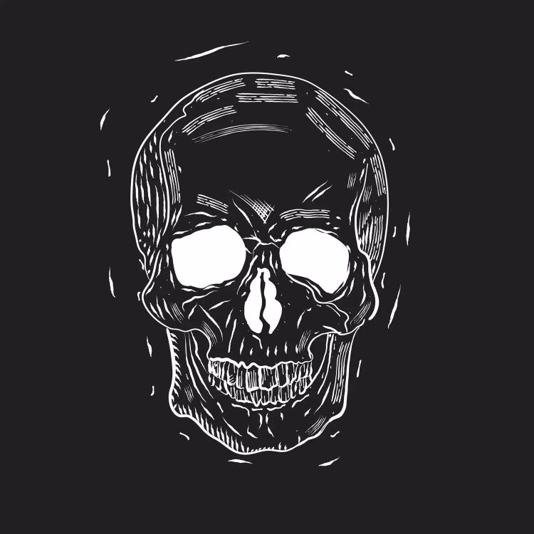 Spooky Cut Skull