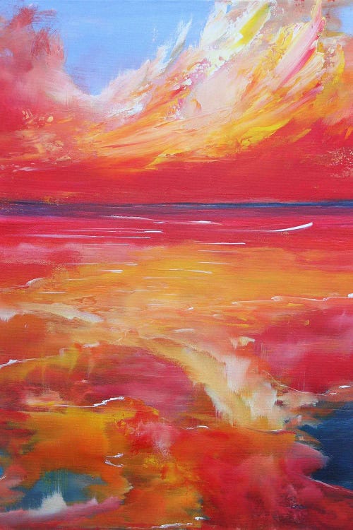 The Sky Is Blushing by Sophia Kuehn wall art
