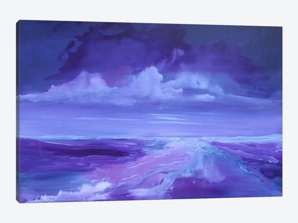 Violet Sky by Sophia Kuehn 1-piece Canvas Art