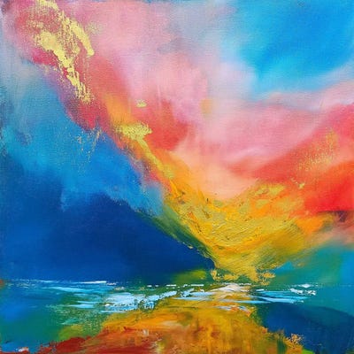 The Sky Is Dancing by Sophia Kuehn canvas print