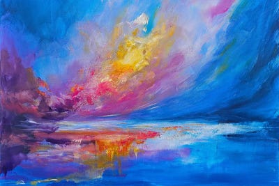 The Allure Of Stormy Beauty by Sophia Kuehn canvas print