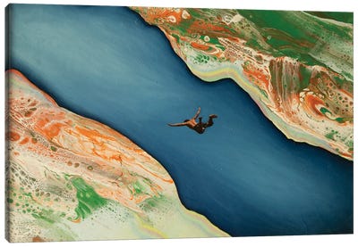 Inventing The Future Canvas Art Print - Free Falling
