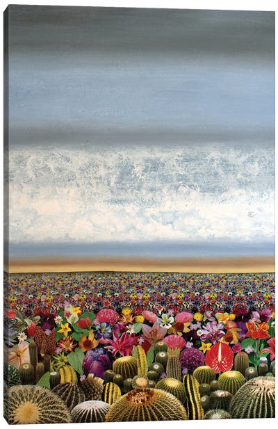 The Thrill And The Hurting II Canvas Art Print - Color Fields