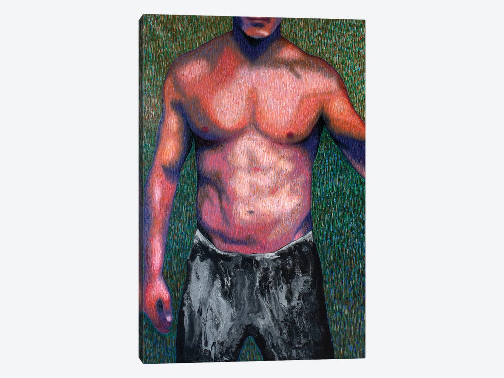 Male Nude VIII by Stefano Pallara 1-piece Canvas Print