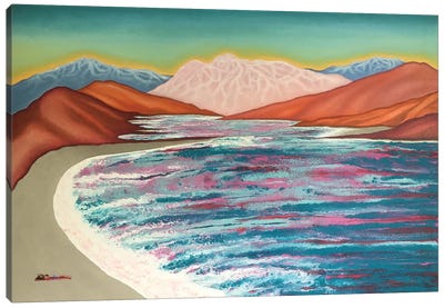 Lake Of Loneliness II Canvas Art Print - Stefano Pallara
