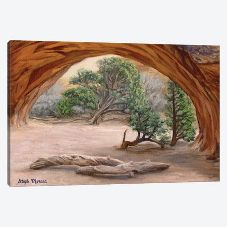 Navajo Arch Canvas Print #SPM18} by Steph Moraca Canvas Art