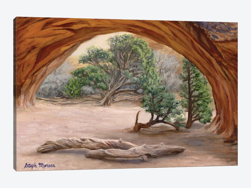 Navajo Arch by Steph Moraca 1-piece Canvas Art