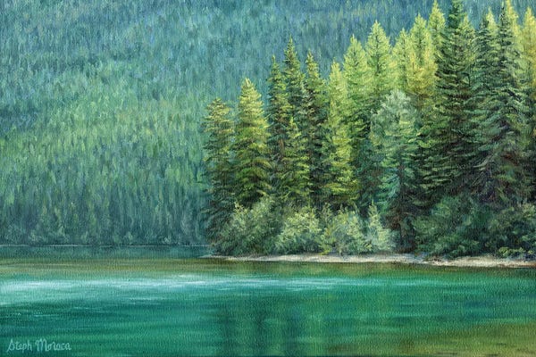 Finding Peace At Bowman Lake