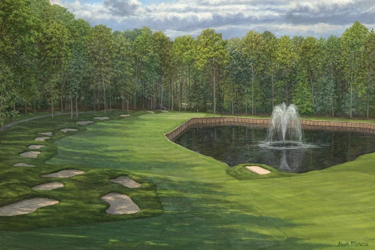 18th Hole, Club At Holliday Farms by Steph Moraca wall art