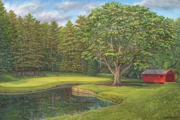 Fine Art Print: 6th Hole, Crooked Stick by Steph Moraca