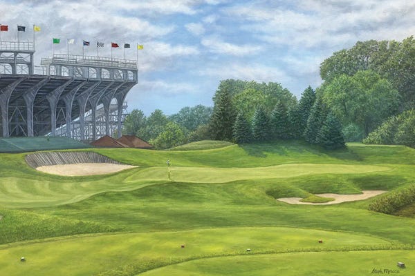 Steph Moraca: Brickyard Crossing, No. 13 by Steph Moraca