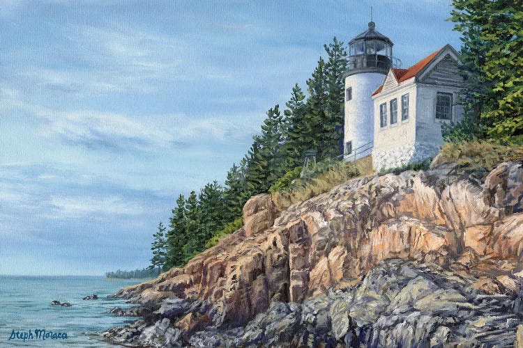 Bass Harbor Head Light by Steph Moraca wall art