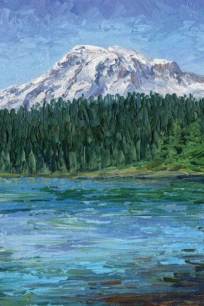 Steph Moraca: Afternoon Relaxing At Mt Rainier by Steph Moraca