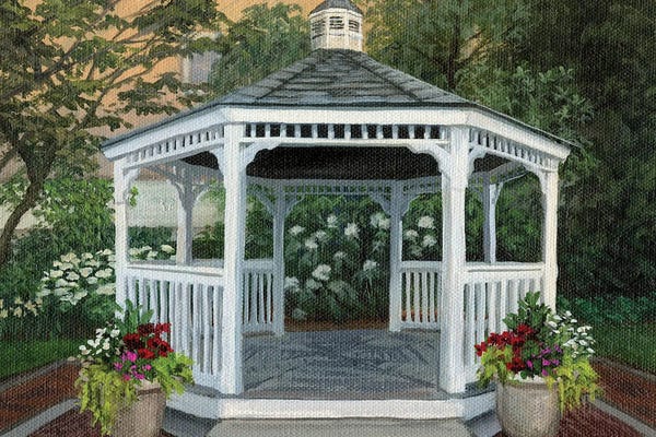 Steph Moraca: Park Gazebo by Steph Moraca