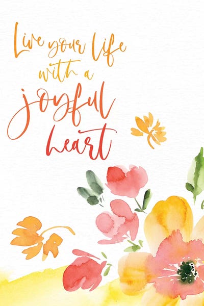Joyful Heart by Stephanie Ryan canvas print