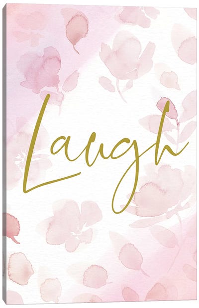Laugh Canvas Art Print - Stephanie Ryan
