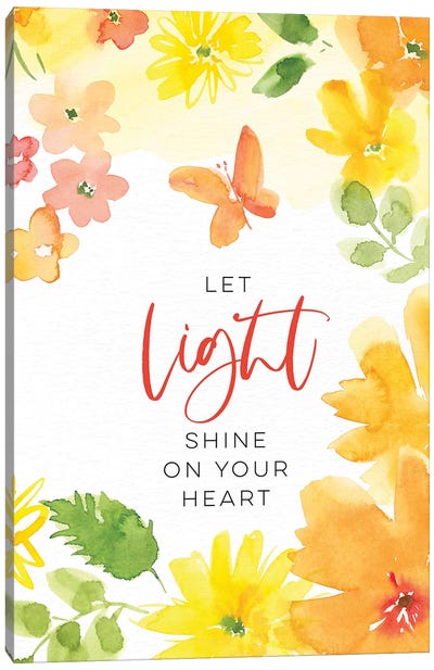 Let Light Shine Canvas Art Print - Stephanie Ryan