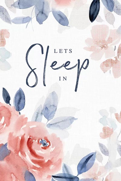 Let's Sleep In by Stephanie Ryan art print