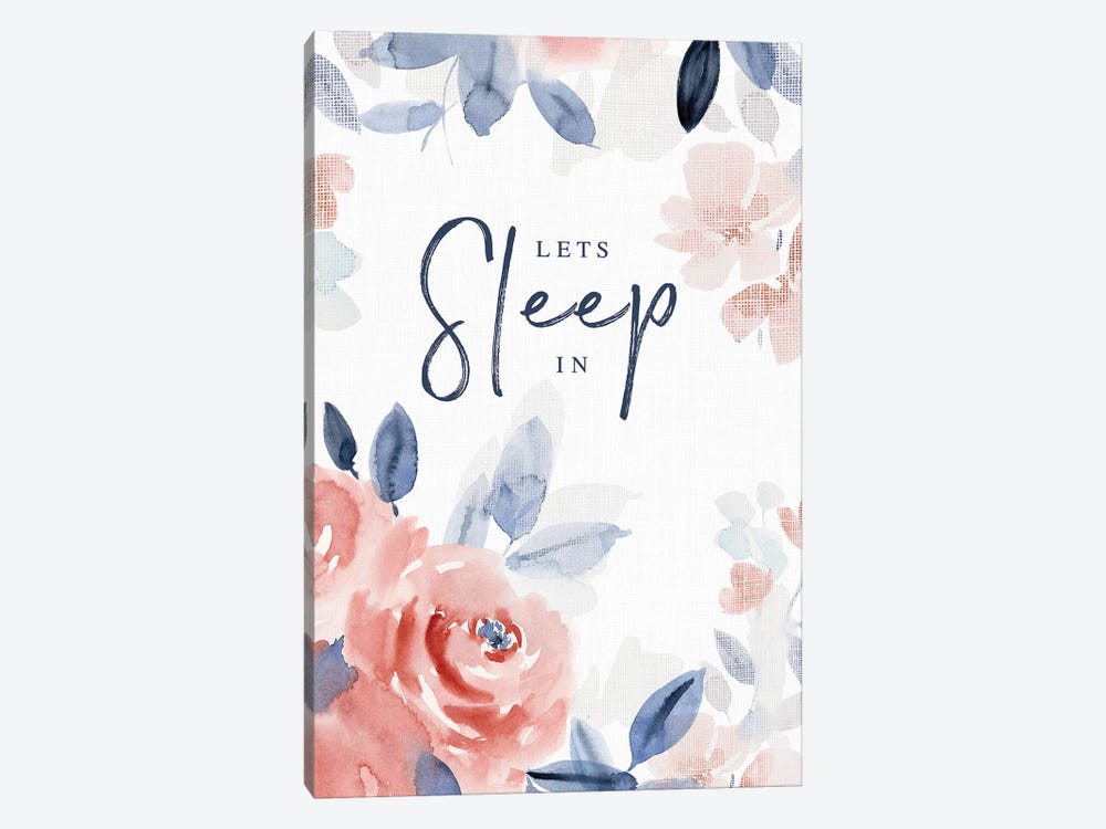 Let's Sleep In by Stephanie Ryan 1-piece Canvas Art Print