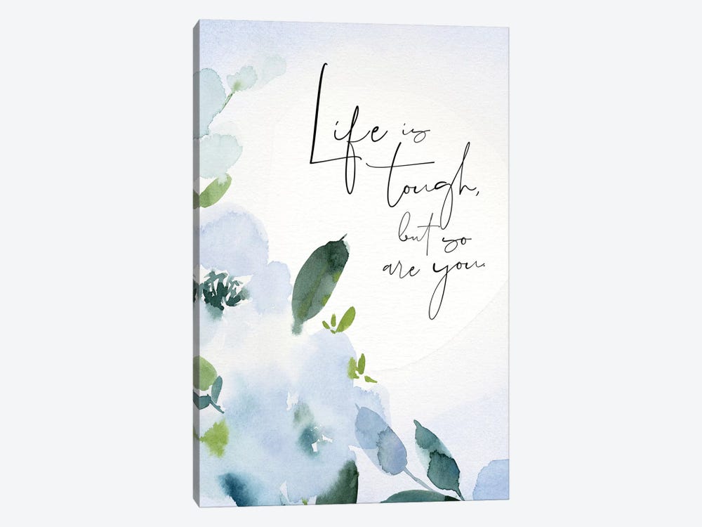 Life is Tough by Stephanie Ryan 1-piece Canvas Wall Art