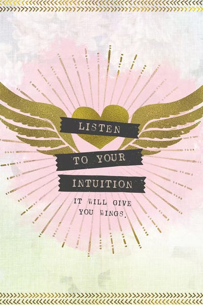 Listen to Your Intuition by Stephanie Ryan canvas print