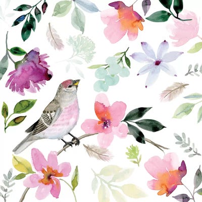 Lovetales Bird by Stephanie Ryan art print