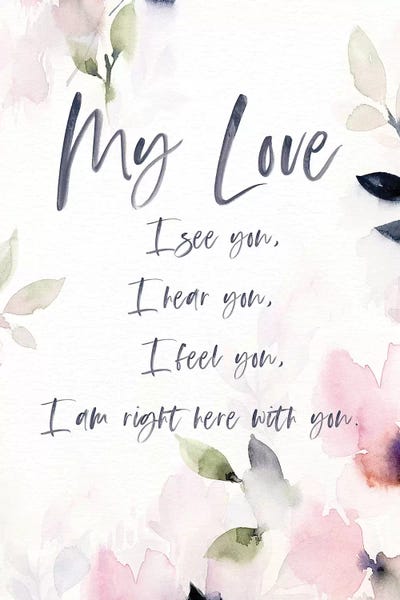 My Love by Stephanie Ryan canvas print