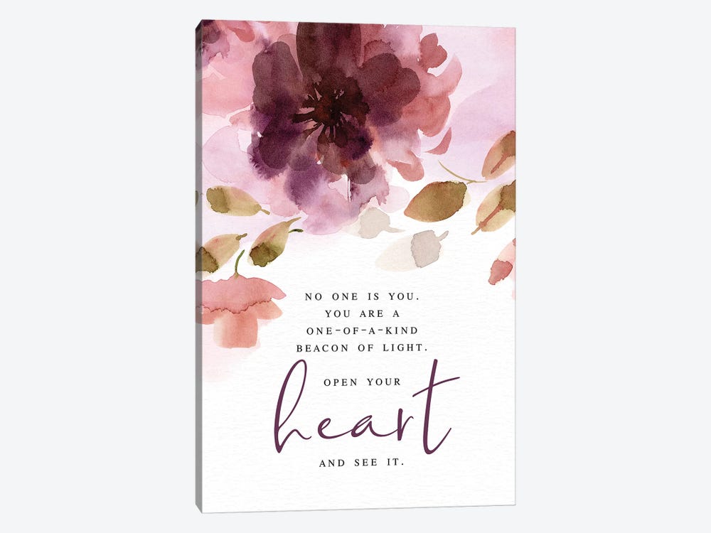 Open Your Heart by Stephanie Ryan 1-piece Canvas Artwork