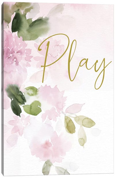Play Canvas Art Print - Stephanie Ryan