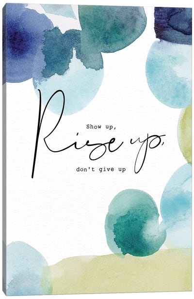 Rise Up Canvas Art Print - Find Your Voice