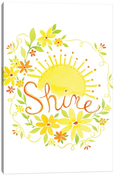 Shine Sun Canvas Art Print - Stephanie Ryan