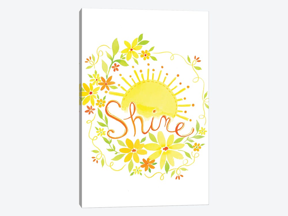 Shine Sun by Stephanie Ryan 1-piece Canvas Artwork