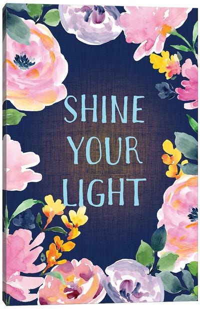 Shine Your Light Canvas Art Print - Stephanie Ryan