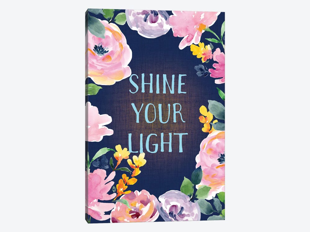 Shine Your Light by Stephanie Ryan 1-piece Canvas Artwork